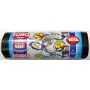 LDPE Atkritumu maisi rullī TORO, 100L, 5gab. (25)