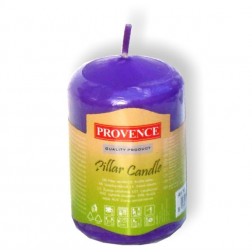 Galda svece Provance 8cm, violeta (12)