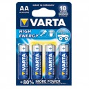 Baterija VARTA High Energy Alkaline (ZN/CA) AA/LR06, 6 gab.